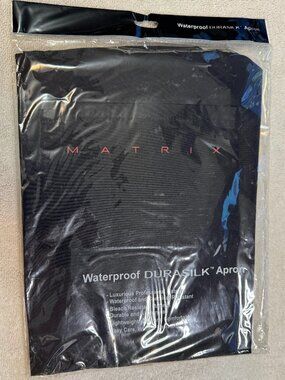 Apron Matrix waterproof wrinkle resistant, black. My personal collection. NEW